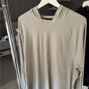 Rhone Heather Gray Hoodie